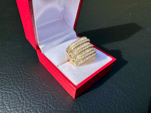 Load image into Gallery viewer, #738 - 1.47 Carat Diamond EFFY Band, 14kt Yellow Gold, Size 7