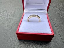Load image into Gallery viewer, #684 - 10kt Yellow Gold, 1/2 Carat Ladies Diamond Band, Size 6