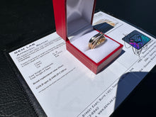 Load image into Gallery viewer, #843 - 14kt Yellow, White & Rose Gold EFFY Diamond Ring Sz 7
