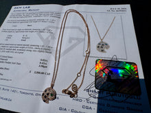 Load image into Gallery viewer, #836 - 14kt Rose Gold EFFY
Diamond Necklace 16-18"