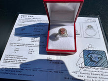 Load image into Gallery viewer, #847 - 14kt White Gold, 2.50 Carat Pink & White Diamond Ring, Size 6