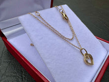 Load image into Gallery viewer, #677 - 14k Necklace & 18k Tiffany & Co Heart Pendant, 18”