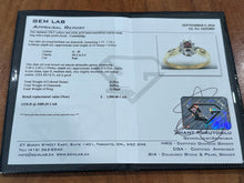 Load image into Gallery viewer, #545 - 10kt Yellow Gold, Almandite & Diamond Ring, Size 6 1/2