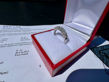 Load image into Gallery viewer, #893 - 14kt White Gold, 1.00ct Diamond Band, Size 6