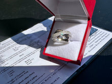 Load image into Gallery viewer, #782 - 14kt White Gold Diamond Effy Ring, Size 6