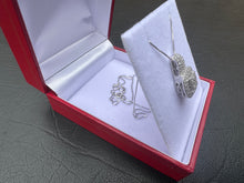 Load image into Gallery viewer, #596 - 1.00 Carat Diamond Pendant, 10k White Gold. 18” Length