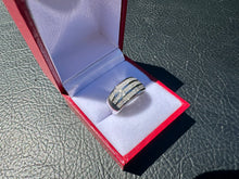 Load image into Gallery viewer, #813 - 14kt White Gold, Princess Cut Diamond Band, Size 6
