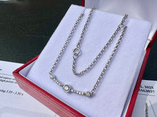 Load image into Gallery viewer, #645 - 10kt White Gold, 1/3ct Diamond Pendant / Necklace 20”