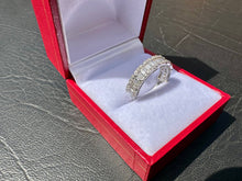 Load image into Gallery viewer, #663 - .66 CT Diamond Band, .925 Size 5