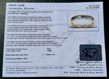 Load image into Gallery viewer, #705 - 10kt Rose Gold, Rainbow Band, Size 7