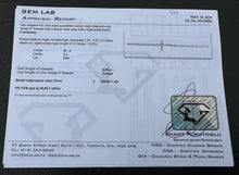 Load image into Gallery viewer, #668 - Diamond & Silver Cross Bracelet, 8”, W/ Appraisal