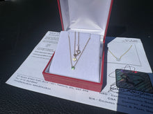 Load image into Gallery viewer, #852 - 18”, 18kt Yellow Gold, 1/3ct Diamond Necklace w/ Appraisal