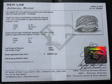 Load image into Gallery viewer, #584 - 14kt White Gold .68 Carat Custom Diamond Band, Size 7