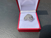 Load image into Gallery viewer, #712 - 10kt Yellow Gold, 1.00CT Diamond Cluster Ring, Size 7