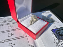 Load image into Gallery viewer, #747 - 1.01 Carat Diamond Wedding Set, 10kt White Gold, Size 6 1/4