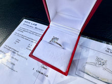 Load image into Gallery viewer, #774 - 1.05 Carat LG Diamond Solitaire Engagement Ring, 14k White Gold, Size 6