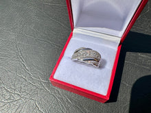 Load image into Gallery viewer, #641 - 14kt White Gold, .52CT Diamond Band, Size 8