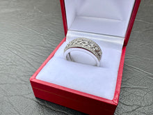 Load image into Gallery viewer, #654 - 14kt White Gold, .47ct Diamond, Size 7