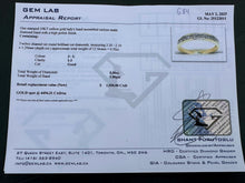 Load image into Gallery viewer, #684 - 10kt Yellow Gold, 1/2 Carat Ladies Diamond Band, Size 6