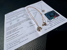 Load image into Gallery viewer, #836 - 14kt Rose Gold EFFY
Diamond Necklace 16-18"