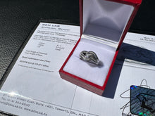 Load image into Gallery viewer, #844 - .925 Sterling, 1/2 Carat Diamond Ring, Size 7