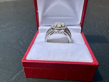 Load image into Gallery viewer, #632 - 10kt White Gold, .91 Carat Diamond Ring, Size 6