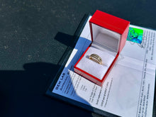 Load image into Gallery viewer, #803 - 14kt Yellow Gold, .91ct Princess Cut Diamond Band, Size 5