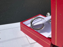 Load image into Gallery viewer, #671 - 3/4 Carat Diamond Baguette Clutch Back Earrings .925