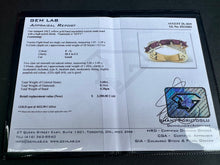 Load image into Gallery viewer, #735 - 14kt Yellow Gold, EFFY Ruby & Diamond Ring, Size 7