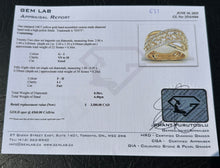 Load image into Gallery viewer, #637 - 14kt Yellow Gold, EFFY 1/2 Carat Diamond Ring, Size 5