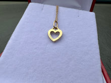 Load image into Gallery viewer, #677 - 14k Necklace & 18k Tiffany & Co Heart Pendant, 18”