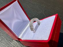 Load image into Gallery viewer, #663 - .66 CT Diamond Band, .925 Size 5