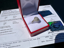 Load image into Gallery viewer, #831 - 14kt White Gold, 1/2 Carat Natural Diamond Ring, Size 7