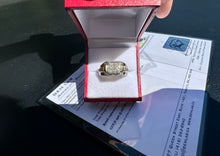 Load image into Gallery viewer, #778 - 10kt White & Yellow Rolex Style Diamond Ring, Size 10