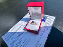 Load image into Gallery viewer, #794 - 14kt Gold, Effy Sapphire & Diamond Ring, Size 7