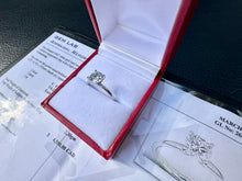 Load image into Gallery viewer, #774 - 1.05 Carat LG Diamond Solitaire Engagement Ring, 14k White Gold, Size 6