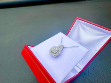 Load image into Gallery viewer, #596 - 1.00 Carat Diamond Pendant, 10k White Gold. 18” Length