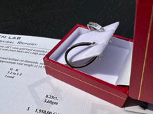 Load image into Gallery viewer, #674 - 14kt White Gold, 1/4ct Diamond Clutchback Earrings