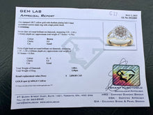 Load image into Gallery viewer, #627 - 10kt Yellow Gold, Brown & White Diamond Ring, Size 7