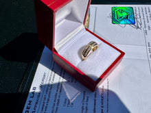 Load image into Gallery viewer, #803 - 14kt Yellow Gold, .91ct Princess Cut Diamond Band, Size 5