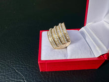 Load image into Gallery viewer, #738 - 1.47 Carat Diamond EFFY Band, 14kt Yellow Gold, Size 7