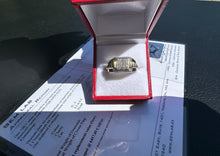 Load image into Gallery viewer, #778 - 10kt White & Yellow Rolex Style Diamond Ring, Size 10