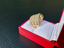 Load image into Gallery viewer, #738 - 1.47 Carat Diamond EFFY Band, 14kt Yellow Gold, Size 7