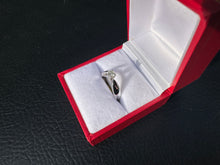 Load image into Gallery viewer, #447 - .20 Carat Natural Diamond. 14k White Gold Solitaire Engagement Ring, Size 5