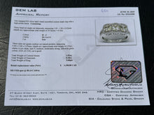 Load image into Gallery viewer, #664 - Peridot & Diamond Ring, Sterling Size 7 w/ Appraisal