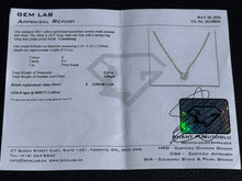 Load image into Gallery viewer, #852 - 18”, 18kt Yellow Gold, 1/3ct Diamond Necklace w/ Appraisal