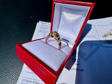 Load image into Gallery viewer, #870 - 14kt Rose Gold EFFY Panther Diamond Ring Size 7