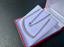 Load image into Gallery viewer, #638 - 14kt White Gold, .35 Carat Diamond Pendant / 20” Necklace