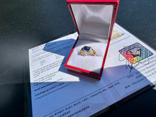 Load image into Gallery viewer, #794 - 14kt Gold, Effy Sapphire & Diamond Ring, Size 7