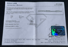 Load image into Gallery viewer, #864 - 14kt White Gold, .86ct Diamond Bracelet, 7.5”